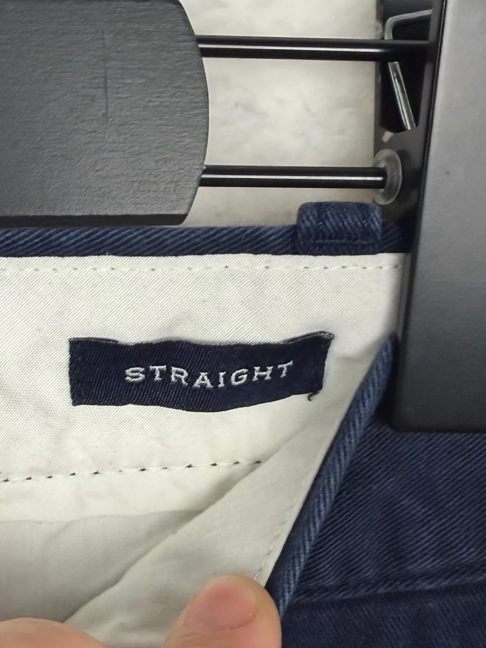 J. CREW • Flex Navy Straight Fit Stretch Cotton Chino Pants, 40x32